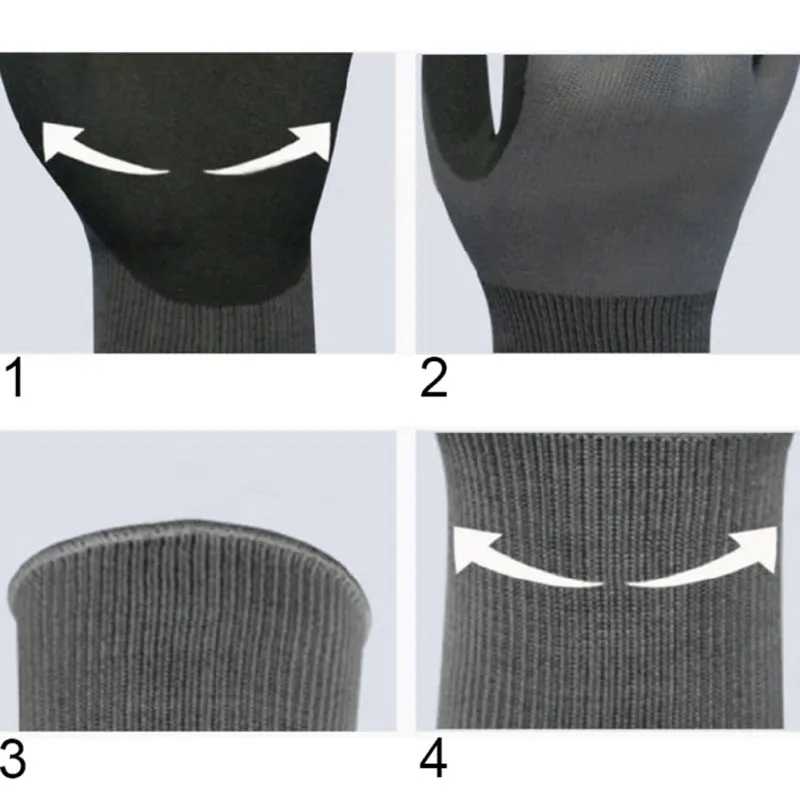 Садоводство, садоводство, износостойкие перчатки для выгребания, посадки, латексные рабочие перчатки, Нескользящие садовые перчатки для защиты рук