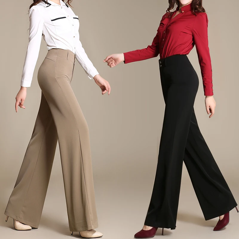 

2020 summer Fashion brand Fashion casual High Waist plus size Wide leg pants clothing clothes for women ladies
