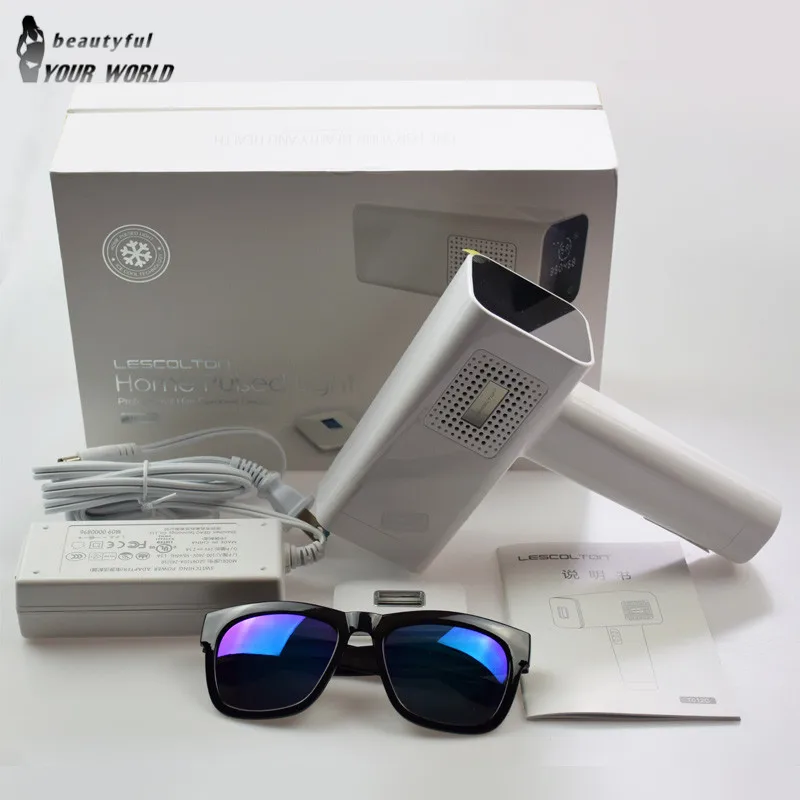 Lescolton 3 in 1 ice cool IPL Laser Hair Removal Machine Epilator Permanent depilador a laser smart touch | Красота и здоровье
