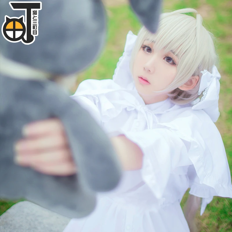 Косплей-костюм Yosuga No Sora Kasugano белое кимоно японская игра в одиночество где мы