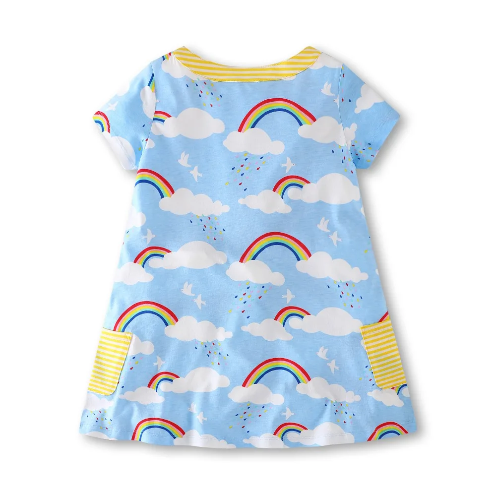 Детская брендовая одежда Little Bitty новинка 2019 летняя для маленьких девочек детские