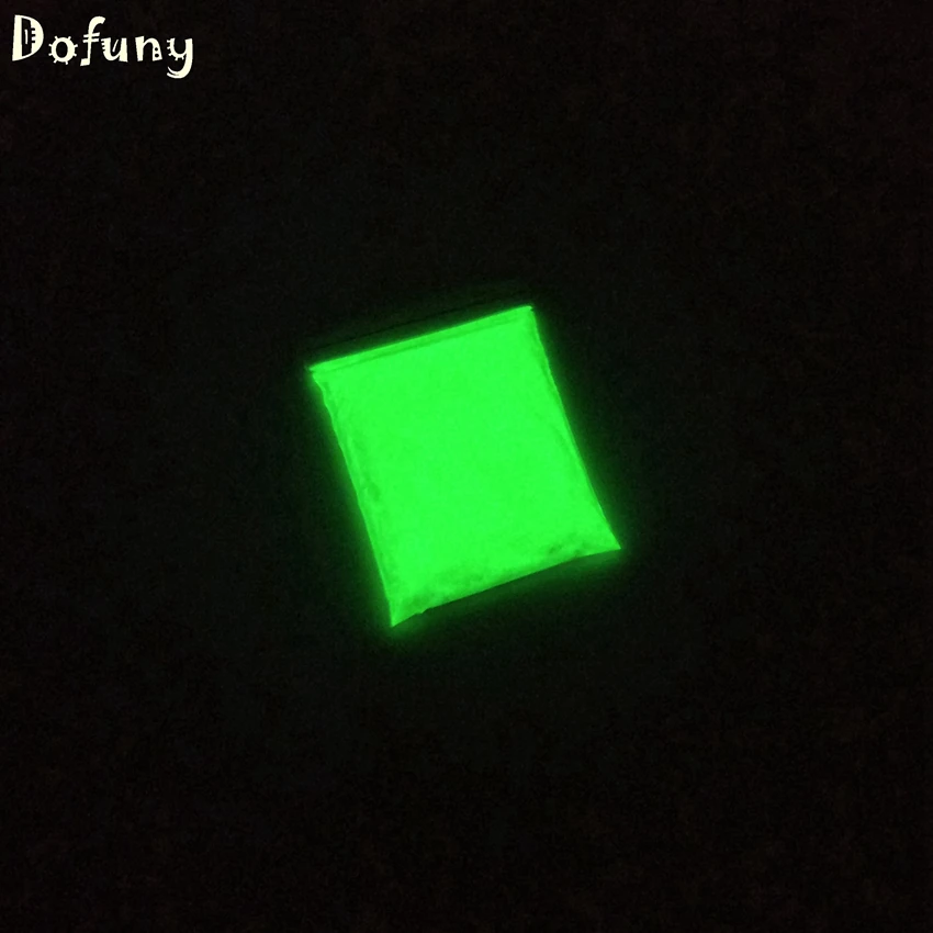 #1 зеленый цвет фотолюминесцентный порошок фосфорный сделай сам украшение 500