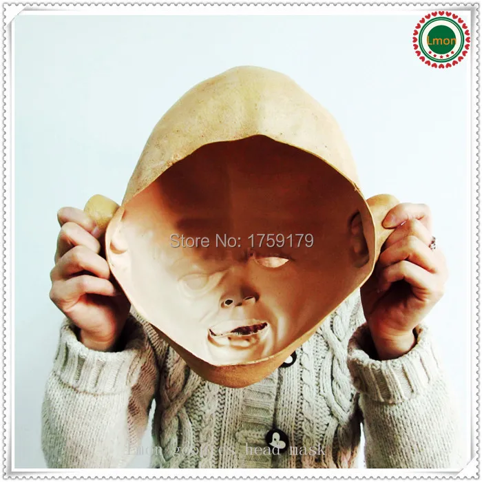 Латексная Маска на Хэллоуин Реплика из сериала Ленивец страшная маска Фредди