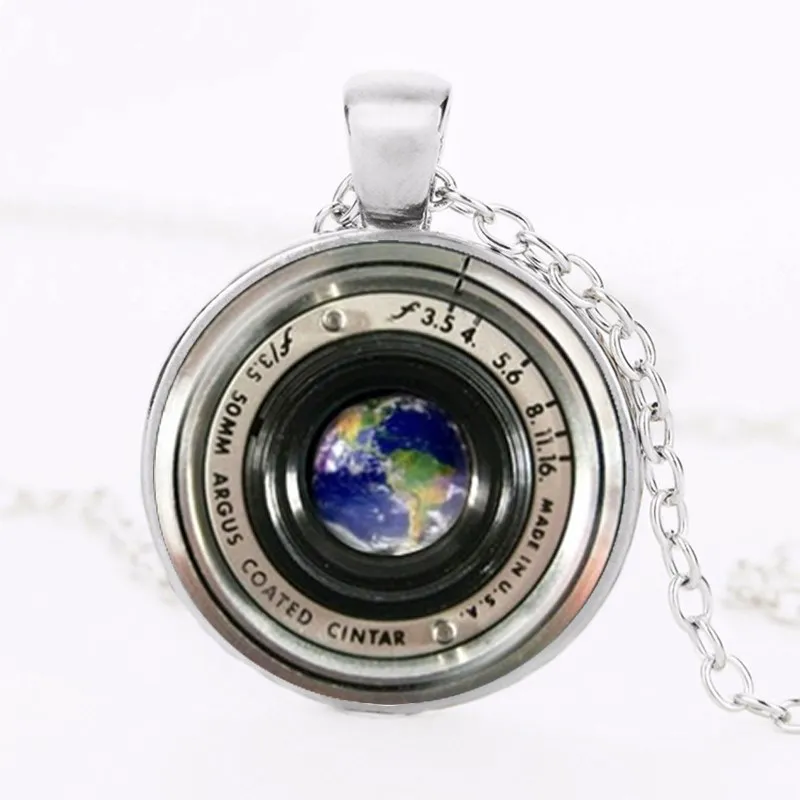 Ожерелье для фотографа в винтажном стиле|chain necklace|necklace glassglass jewelry |