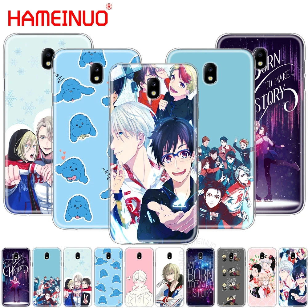 HAMEINUO yuri on ice history maker чехол для телефона Samsung Galaxy J3 J5 J7 2017 J527 J727 J327 J330 J530 J730 PRO|Бамперы|