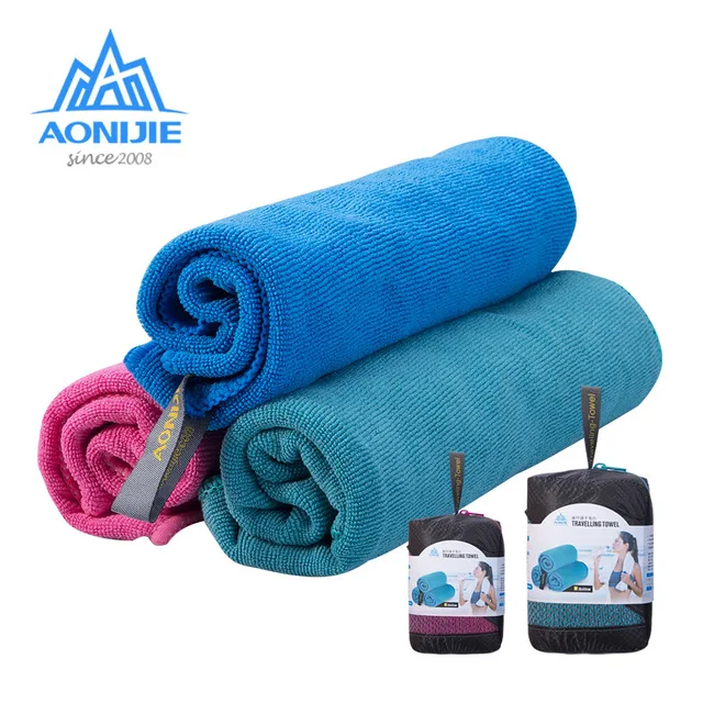 AONIJIE E4083 полотенце для рук и лица быстрое высыхание для фитнеса тренировки кемпинга пешего туризма йоги пляжа микрофибры спортзала банное полотенце путешествия