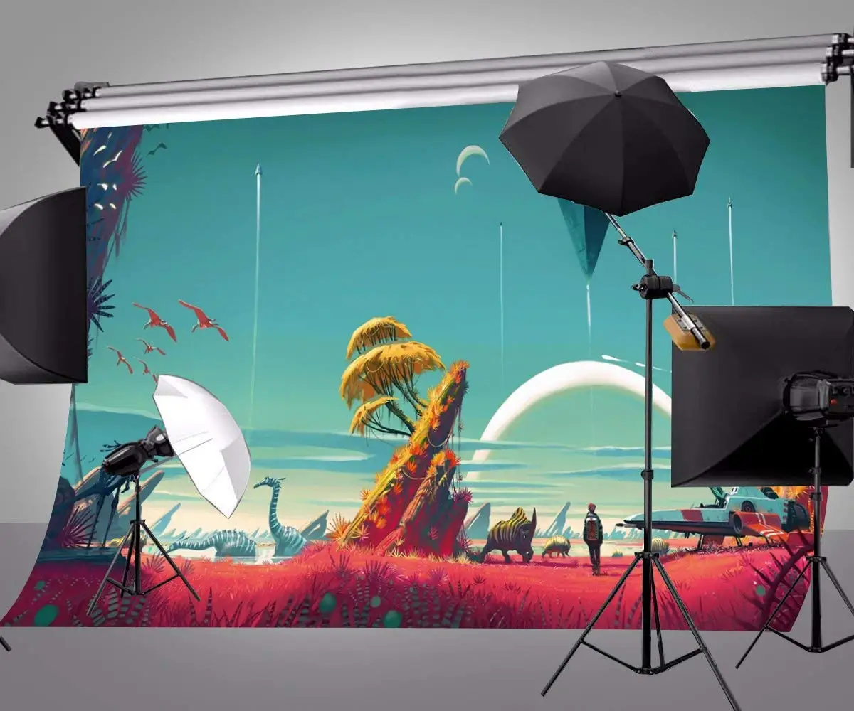 Фон для фотосъемки с волшебным мультяшным изображением 7x5 футов тематическая