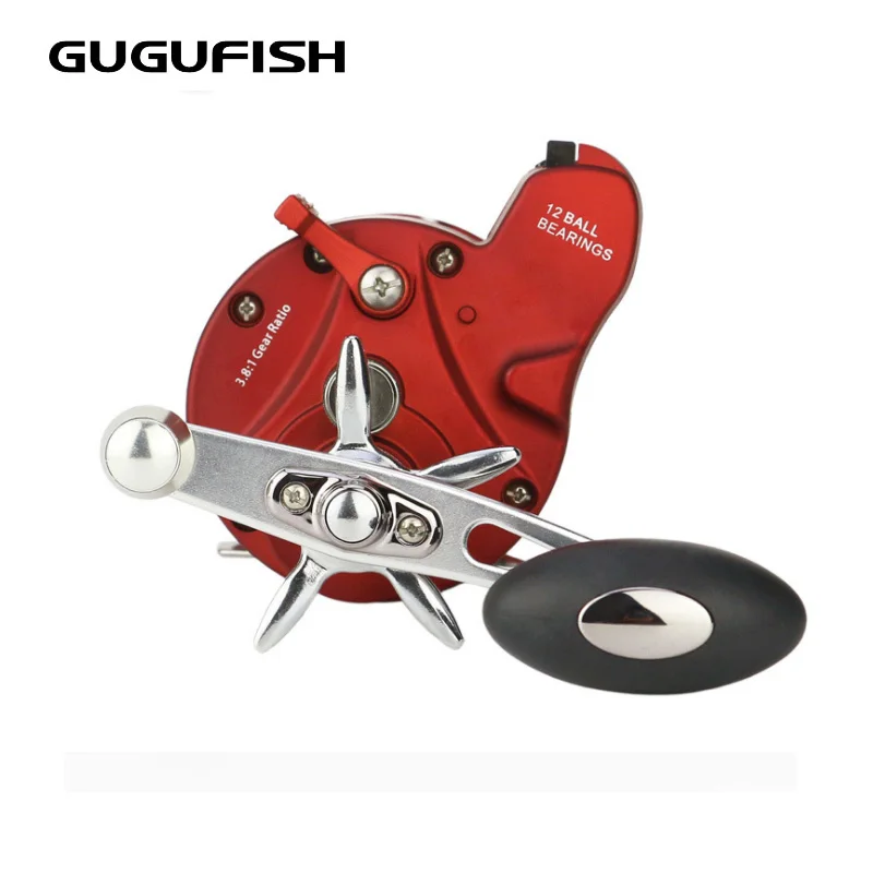 Рыболовная катушка GUGUFISH с 12 шариковыми подшипниками левый/правый