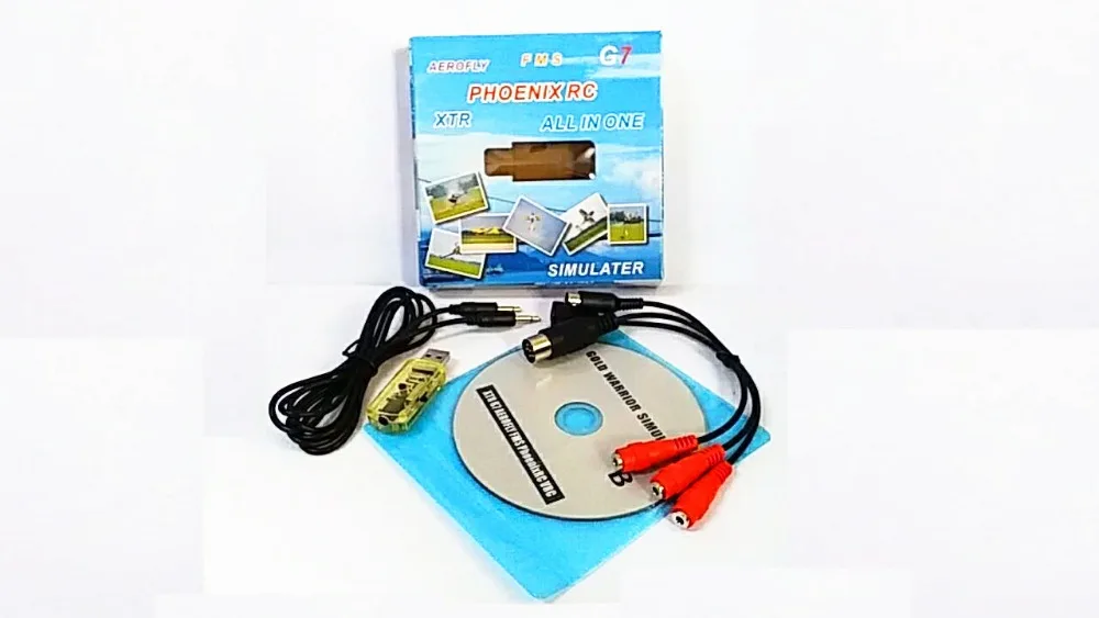 USB-кабель для симулятора полета на радиоуправлении 22 в 1 Realflight G7/ G6 G5.5 G5 Phoenix 5 0