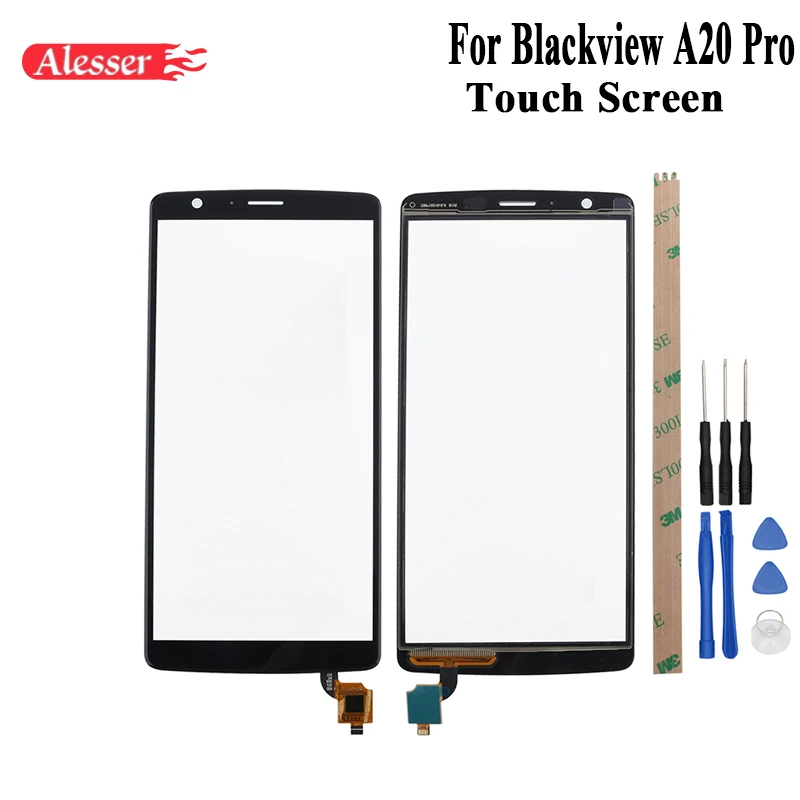 Алессер для Blackview A20 Pro Сенсорный экран идеальные запасные части сенсорная панель