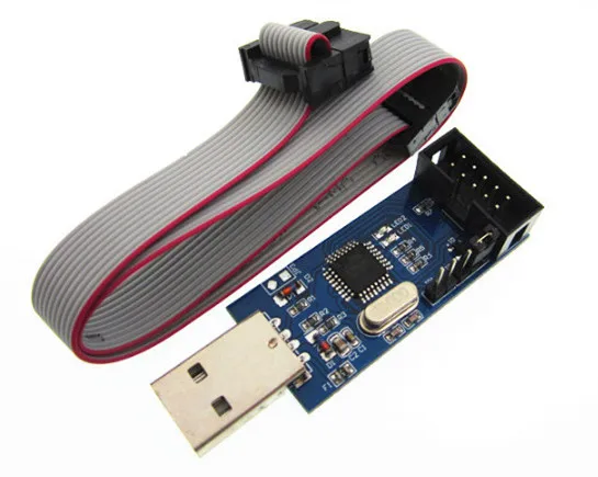 Программатор USB ISP USB ASP ATMEGA8 ATMEGA128 с поддержкой Win7 64K, 10 лотов