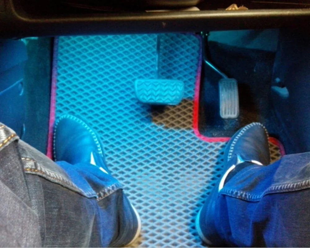 Автомобильная светодиодная лента декоративная атмосферная лампа для KIA RIO Ford Focus