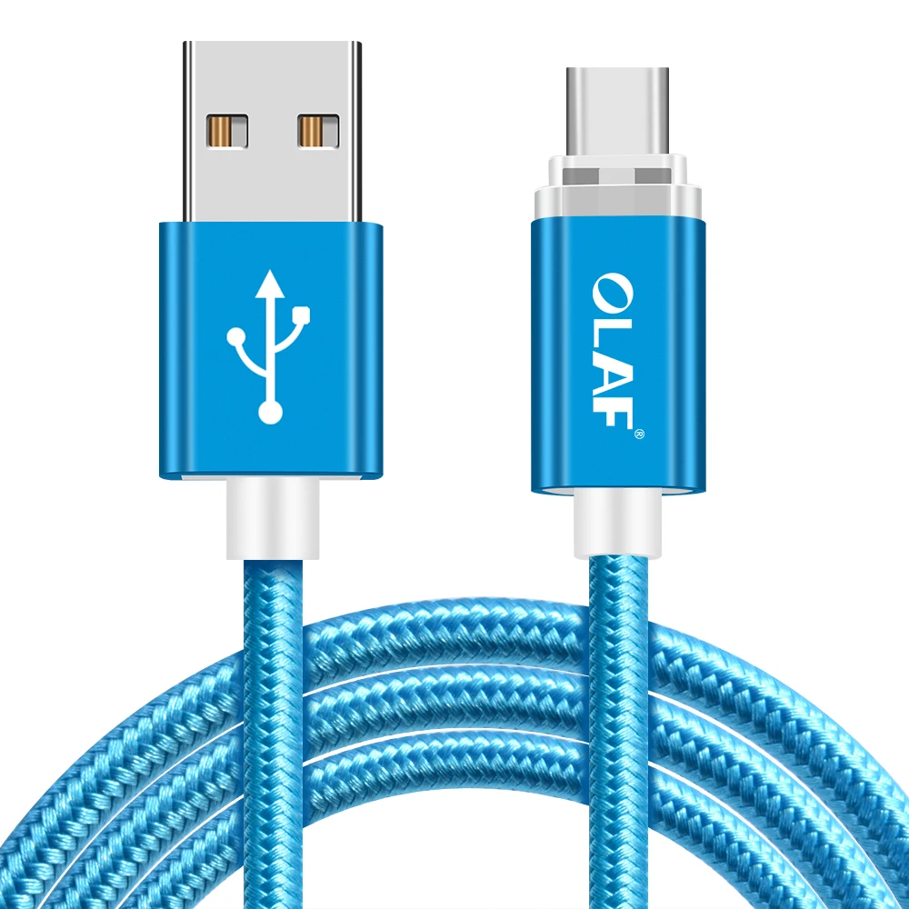 Олаф Micro USB кабель Быстрый кабель синхронизации данных и зарядки для samsung S7 S6 huawei нейлон type-C USB C кабели для Xiaomi Redmi note 7