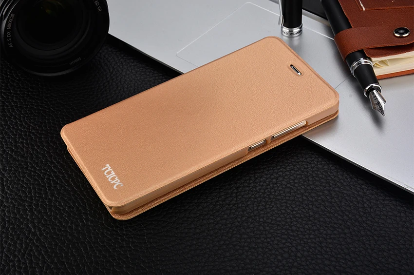 Чехол-книжка TCICPC для Xiaomi Redmi 5 Plus, роскошный тонкий мягкий чехол из искусственной кожи+ жесткий защитный чехол из поликарбоната для Xiaomi Redmi 5
