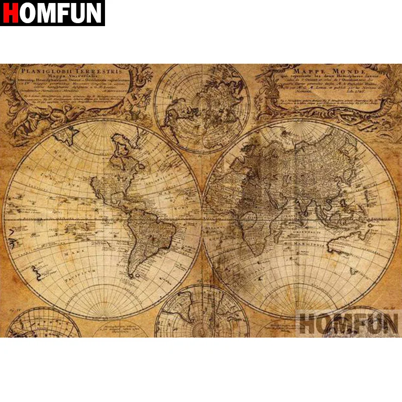 Алмазная 5D Вышивка HOMFUN A19464 картина сделай сам с полными квадратными/круглыми