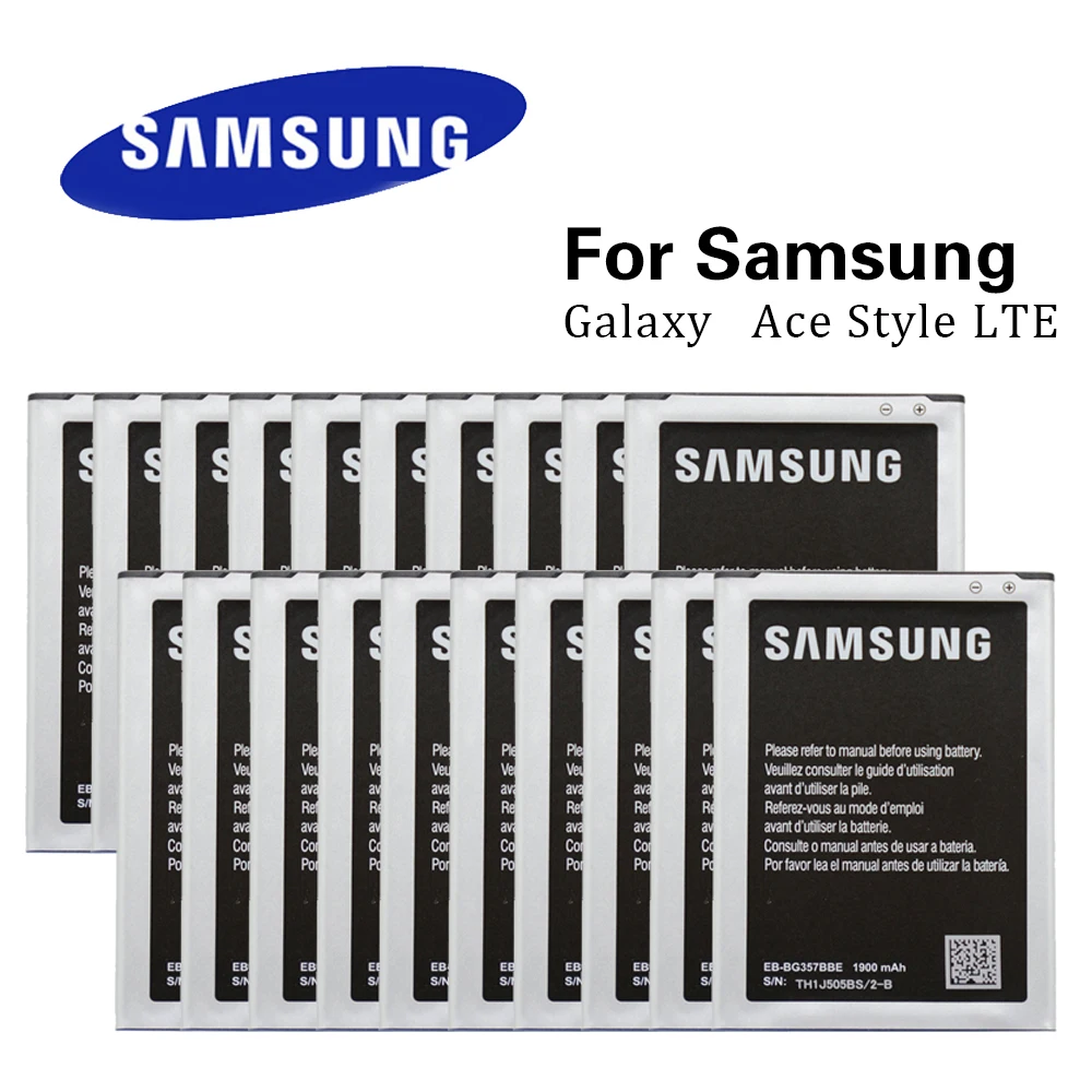 

20pcs Original Battery EB-BG357BBE For Samsung Ace 4 GALAXY Ace Style LTE SM-G357FZ G357 Wholesale Batteries 1900mAh