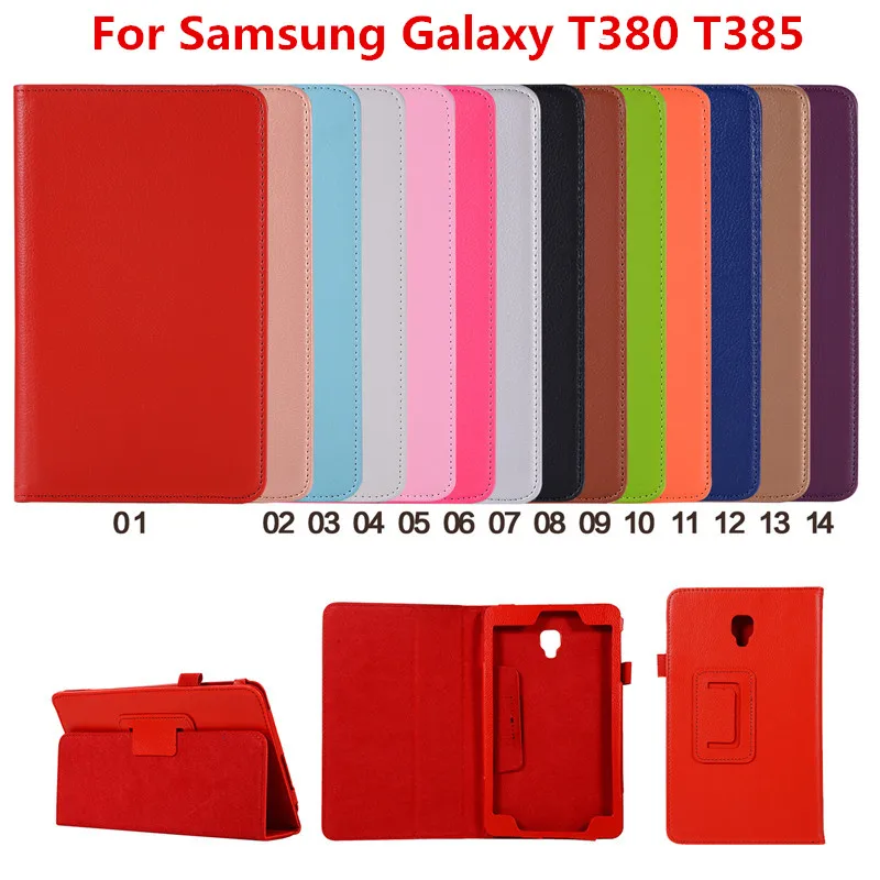 2018 Новый чехол для samsung Galaxy Tab A 8 0 SM T380 T385 2017 смарт планшетов из искусственной кожи