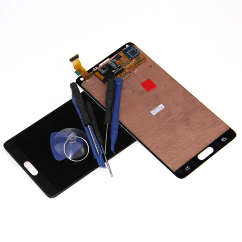 Супер качество для samsung Galaxy Note 4 Note4 N910C N910 N910A N910F ЖК-дисплей сенсорный экран дигитайзер Замена