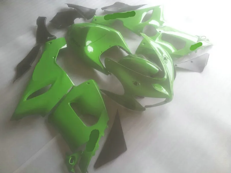 Brand new Motorcycle Fairing kit for KAWASAKI Ninja ZX6R 636 05 06 ZX 6R 2005 2006 ABS Plastic Green Fairings set+gifts KC45 | Автомобили