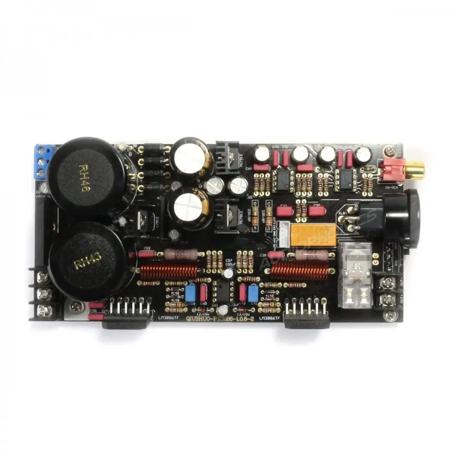 Douk аудио HiFi полностью сбалансированный моно усилитель мощности модули LM3886 2*120 Вт 1 пара