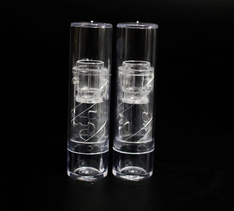cylindrical 10 шт 1,5 г Мини Губная помада тюбики/цилиндрические PS пластиковые тюбики для губной помады упаковочные материалы/DIY бальзам для губ тюбик для наполнения прессформы - Цвет: cylindrical