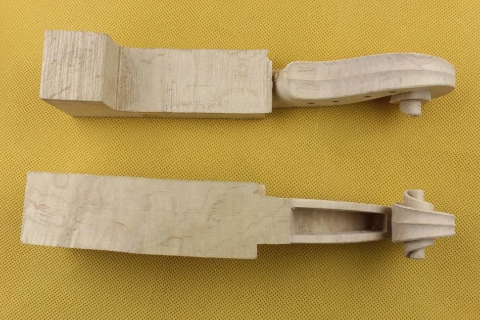 1 шт. Новинка Высокое качество ручной работы клен белая скрипка Шея 4/4 части