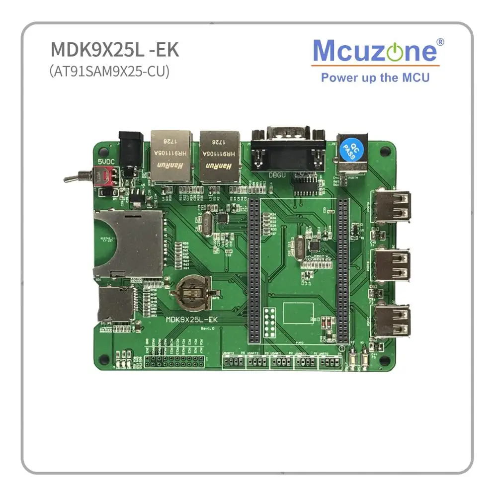 MDK9X25L-EK комплект разработки AT91SAM9X25 400 МГц ЦП DDR2 256 м Ethernet USB HishSpeed TF 6UART TWI ARM9 JTAG SAM9X25 9x25