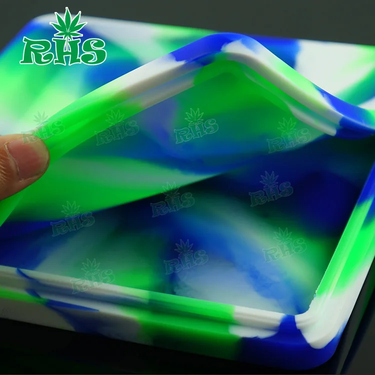 10 шт антипригарная большая силиконовая для пиццы восковая емкость концентрата BHO