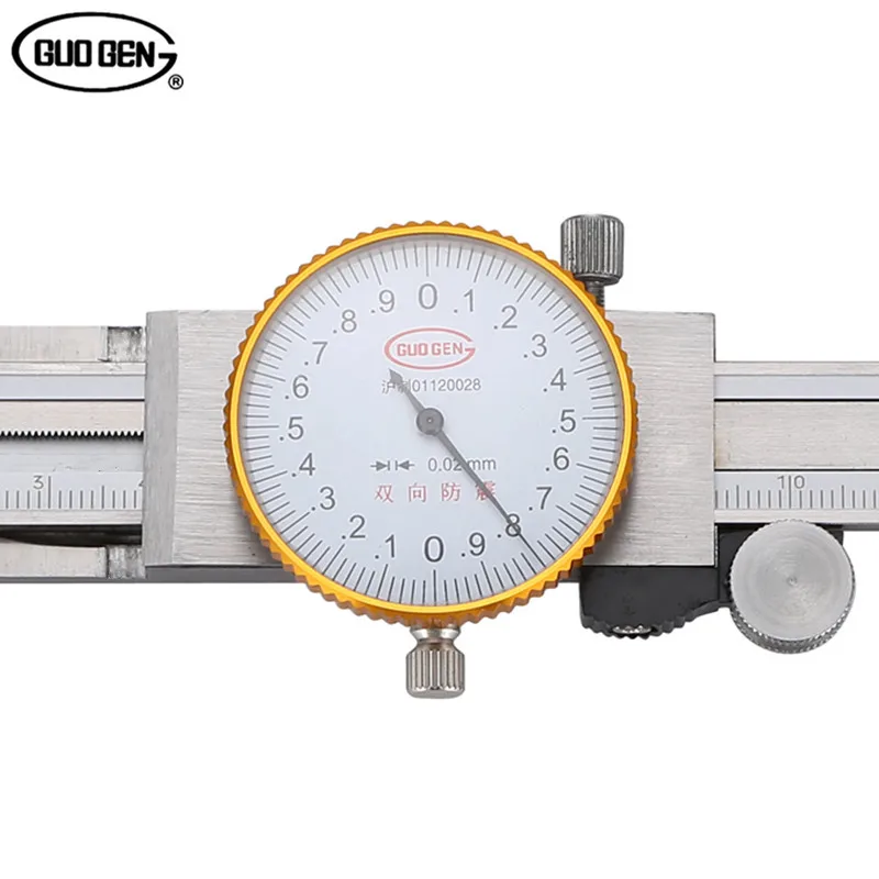 Циферблат внутренний штангенциркуль ШЦК с длинными лапами 9 150мм/0.02мм c