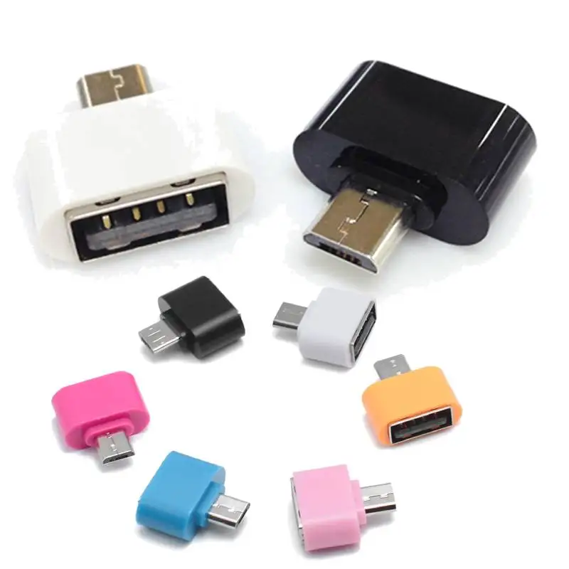 Горячая продажа 2шт Мини OTG USB кабель адаптер микро в конвертер для планшетных ПК