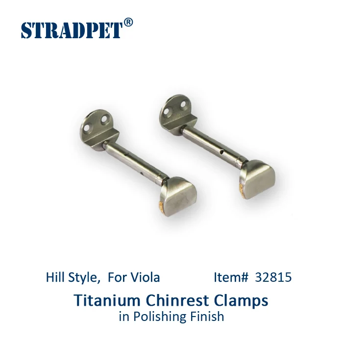 STRADPET титановые зажимы для Chinrest винты из титана яркие и серые в стиле холма