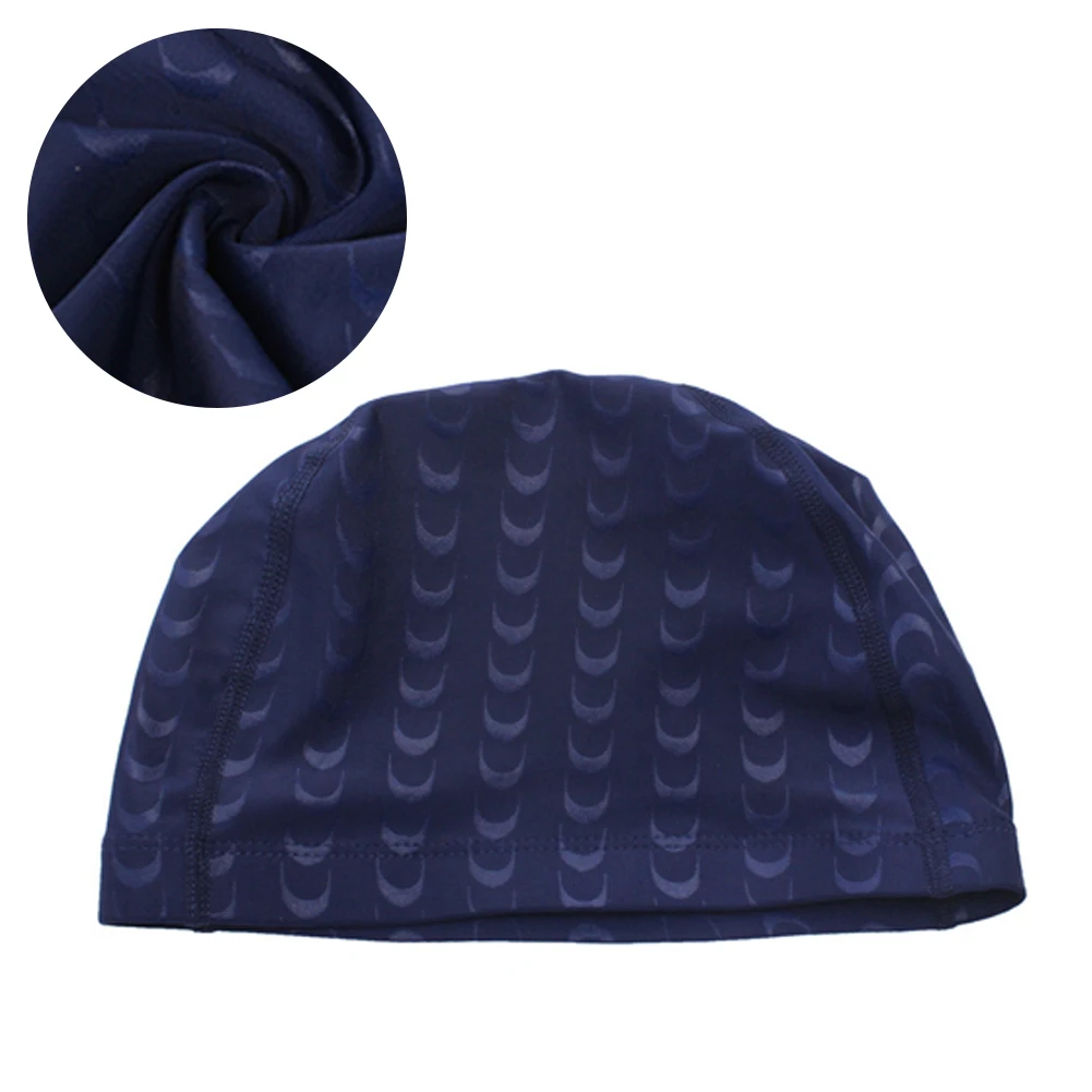 Lightweight Breathable Solid For Men Pool Sports Adult Fashion Elastic Protection Hat Waterproof Swimming Cap Beach | Спорт и