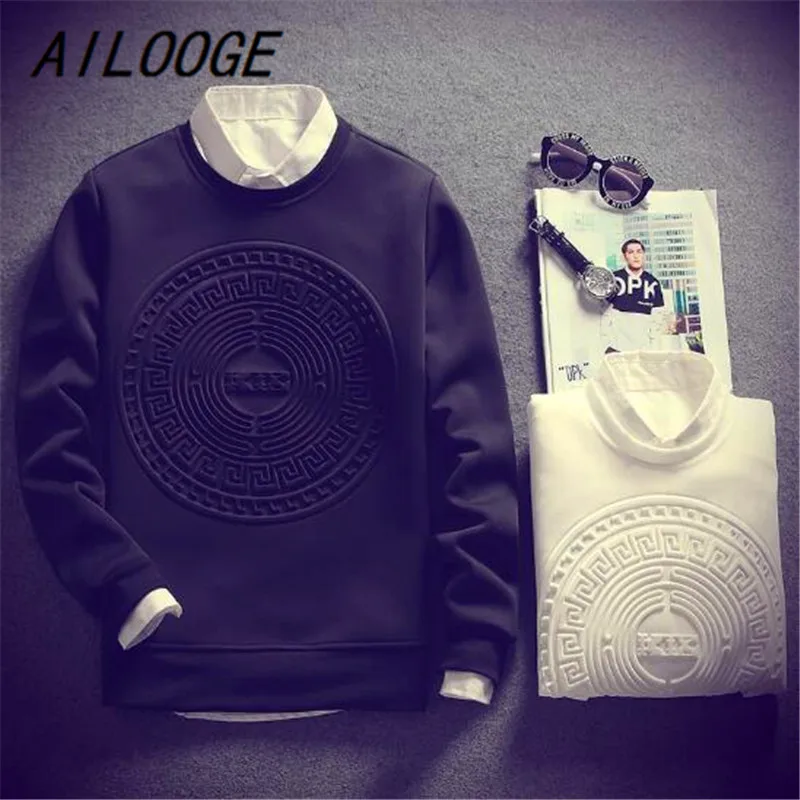 AILOOGE новые модные толстовки Мужская толстовка с принтом monty are мужские крутые