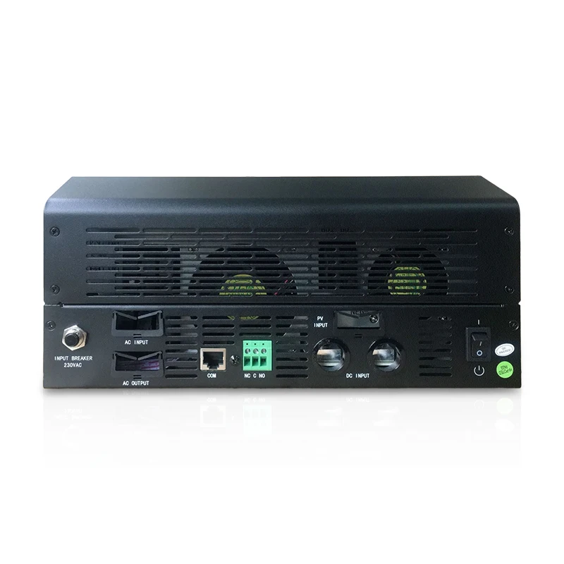 MPPT инвертор для солнечной батареи 2400 W 3KVA 24 V 220 Гибридный немодулированной