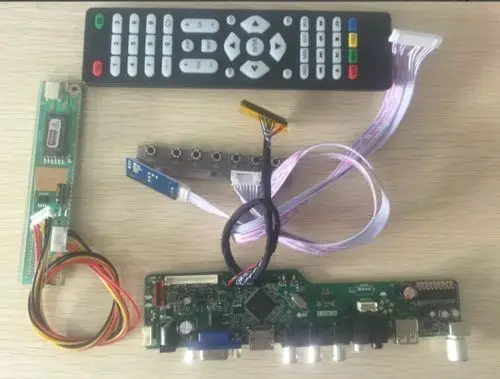 Комплект Latumab для флэш-ТВ + HDMI VGA USB контроллер ЖК-экрана плата драйвера бесплатная