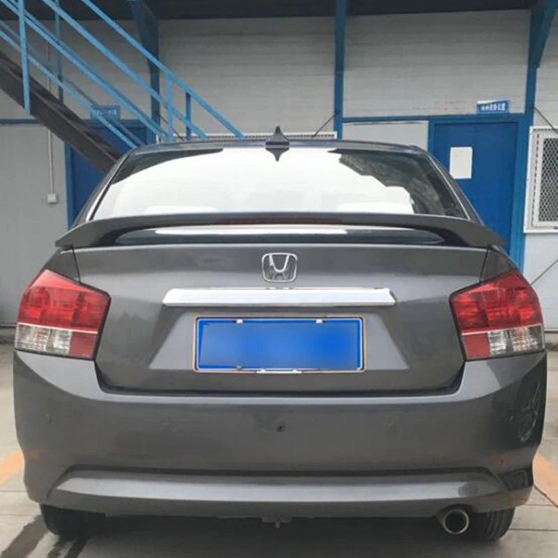 Спойлер для Honda City 2009 2010 2011 2012 2013 2014 автомобильная фотосессия неокрашенный