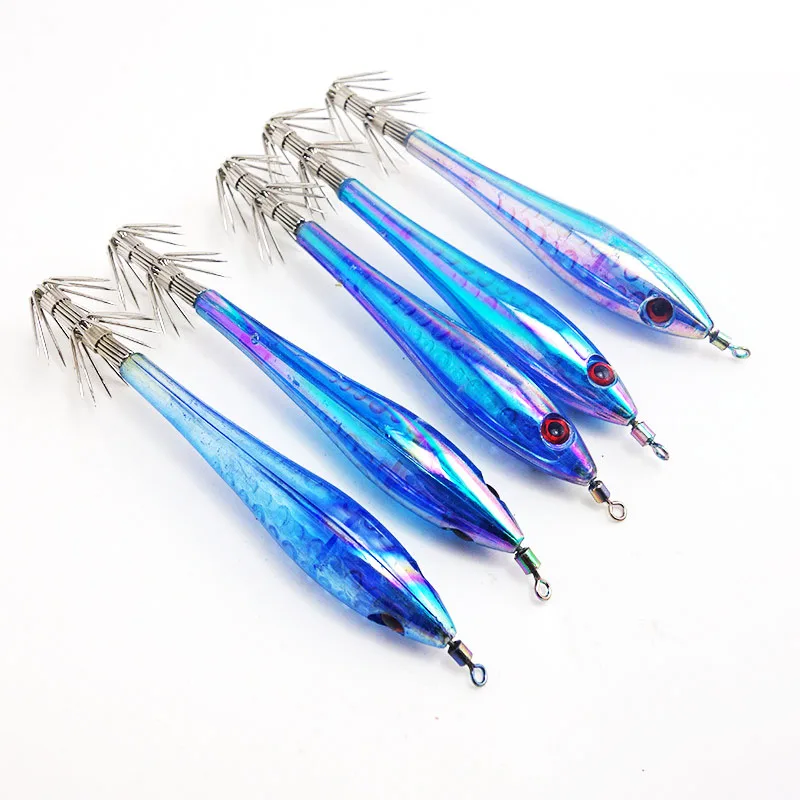 5 шт. \ посылка осьминог Кальмар Крючки рыболовные приманки принадлежности лампа