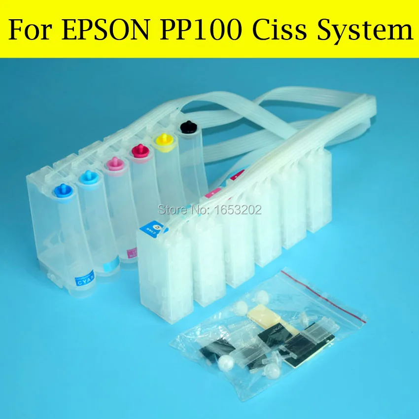 1 Set Good CISS With PP-100 PP-100n Chip Decoder For Epson PP100 PP50 PP100II PP-100II Continuous Ink Supply System