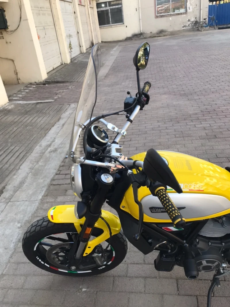 УГЛЕРОДНЫЙ защитный экран на переднее ветровое стекло для мотоцикла Ducati