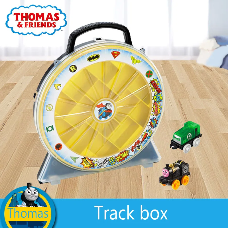 Оригинальный обучающий контейнер Thomas and Friends для хранения 14 моделей машинок