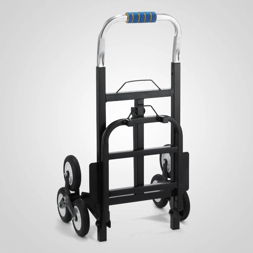 

Hand Truck Cart in Casters Folding Wheels Dolly Tools Stainless Steel