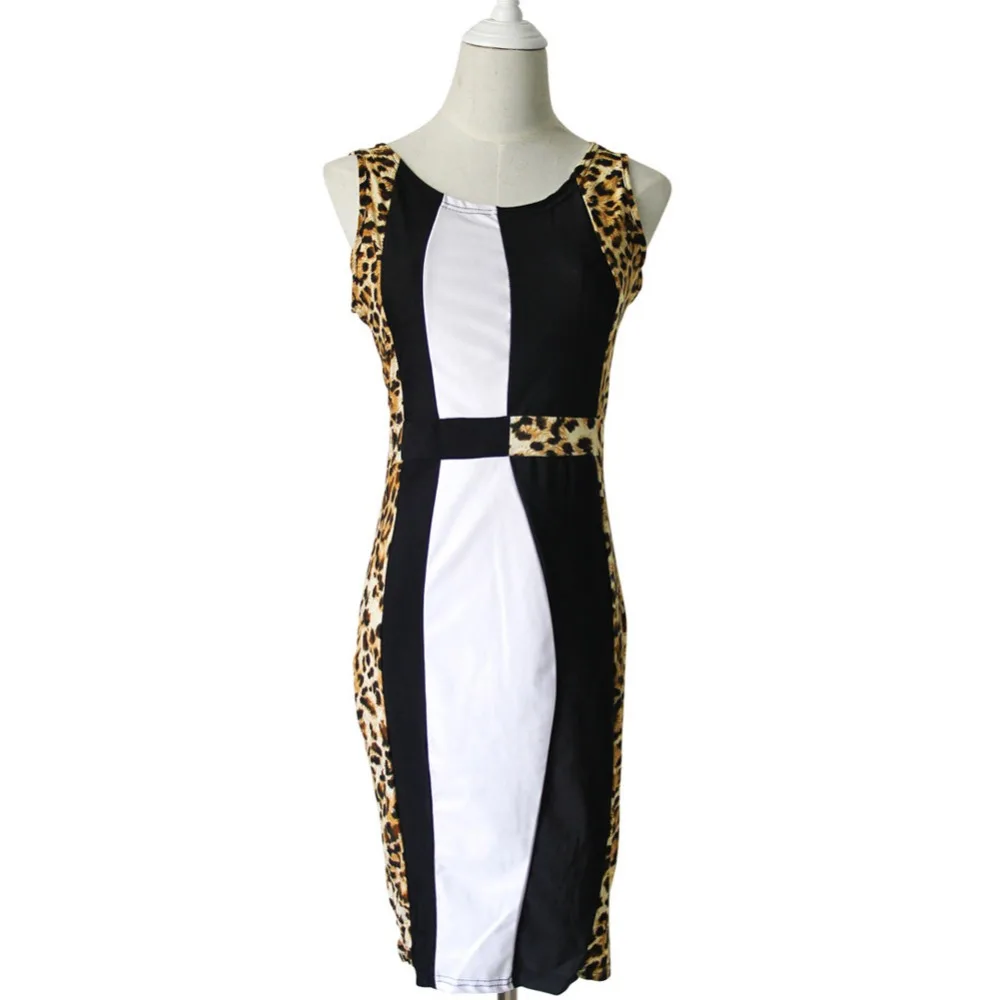 Женские вечерние платья летнее платье женское 2020 модное сексуальное леопардовое