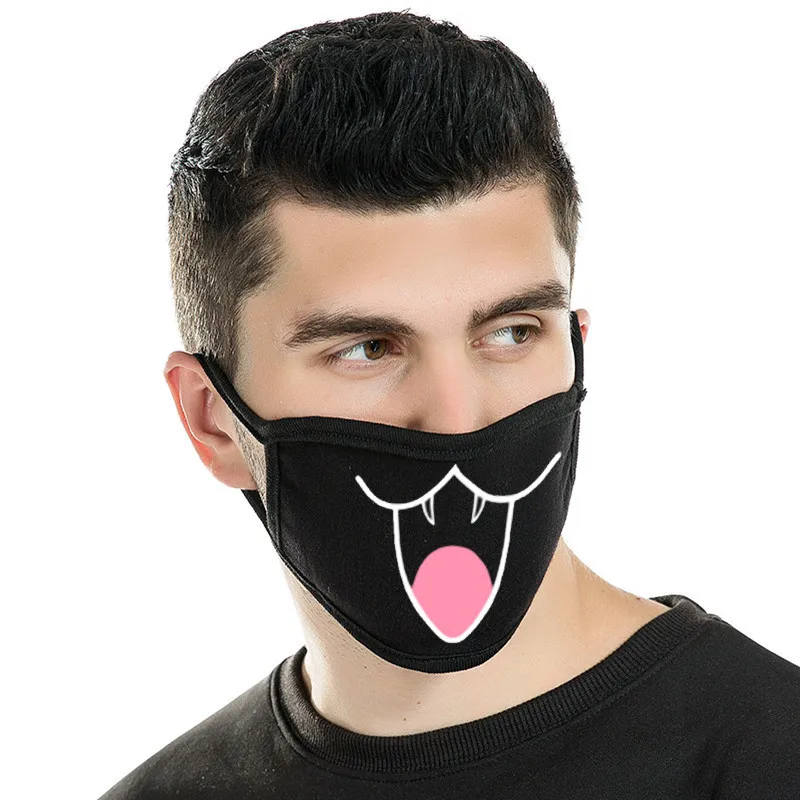 Cozy Emoticon Здоровье Велоспорт Анти пыль рот лицевая маска респиратор унисекс Мода