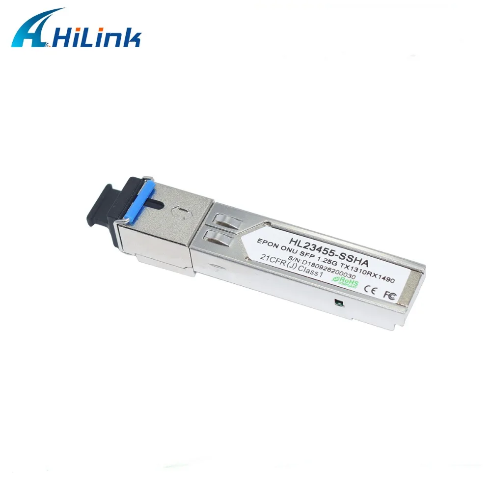 1 ~ 10 единиц EPON ONU 20 км Tx1310/Rx1490 25 GGbps/1 Гбит/с SFP BiDi SC/UPC коммерческая