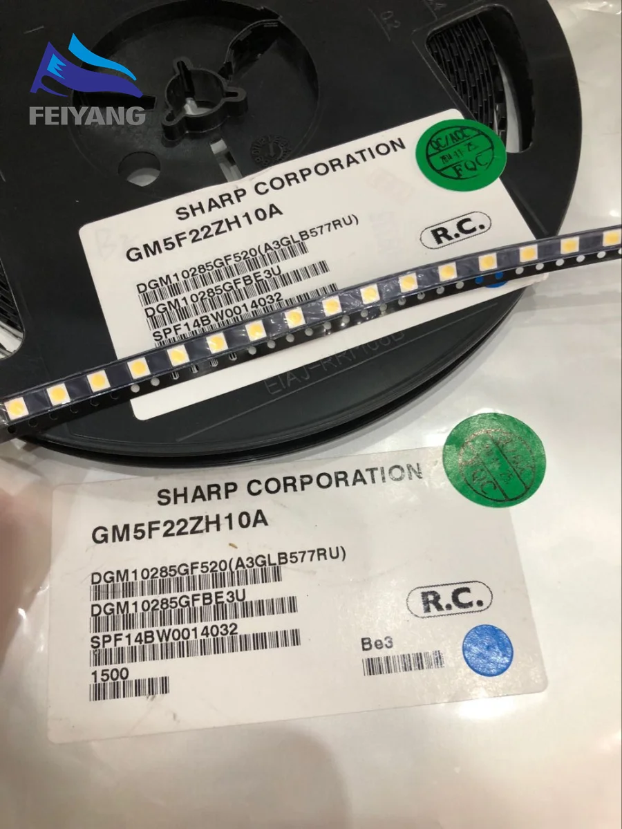 Светодиодный ЖК экран с подсветкой для телевизора SHARP 1 Вт 3 в 3535 3537 холодный белый