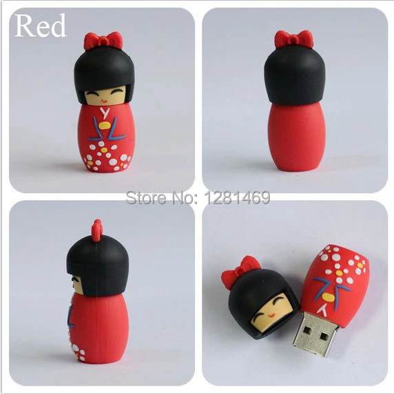 U-диск японские куклы usb флэш-накопитель 2g 4g 8g 16g 32g 64g флэш карта памяти Флеш