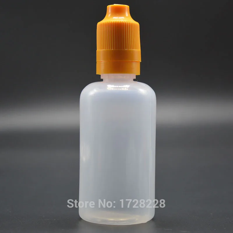 Бутылочка для эфирного масла PE 50 мл пластиковая бутылочка с защитой от детей