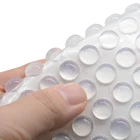 Дверной стоппер, силиконовая резина, для кухни, толщина 5 мм, 11x5 мм, самоклеящийся упор для шкафа, Буфер Заслонки прокладка, мебельная фурнитура