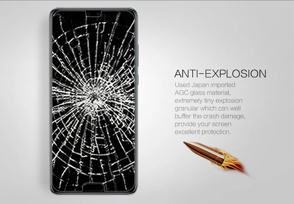 Закаленное стекло Nillkin для HUAWEI P20 Pro 6 1 дюймов Amazing H + Nano противовзрывная твердая