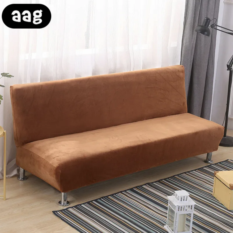 Однотонный Модный чехол AAG для дивана удобный плюшевый моющийся плотный все